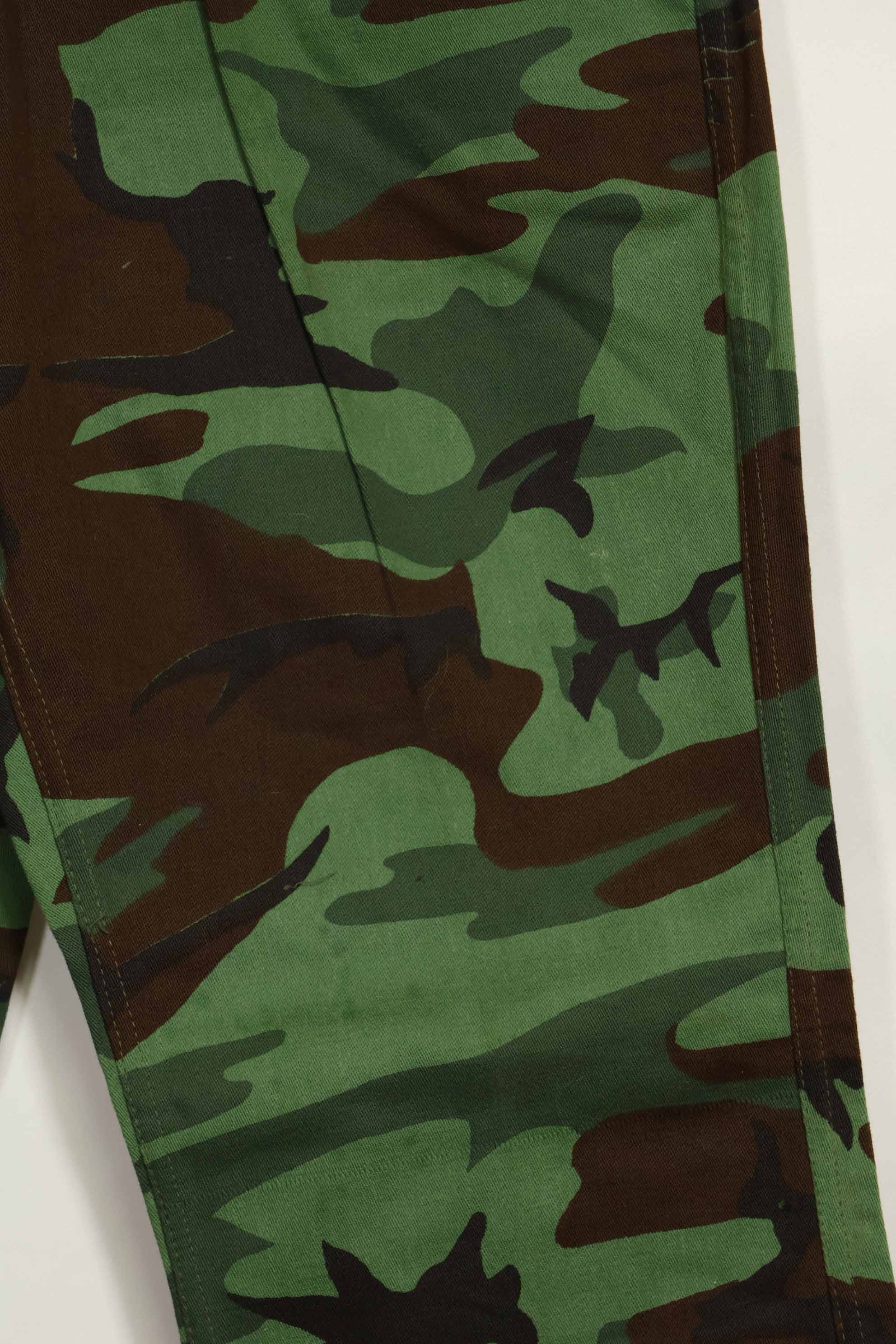 1960年代　米軍アドバイザー　ARVN　BDQレンジャー　女性用　リーフ迷彩パンツ　未使用品