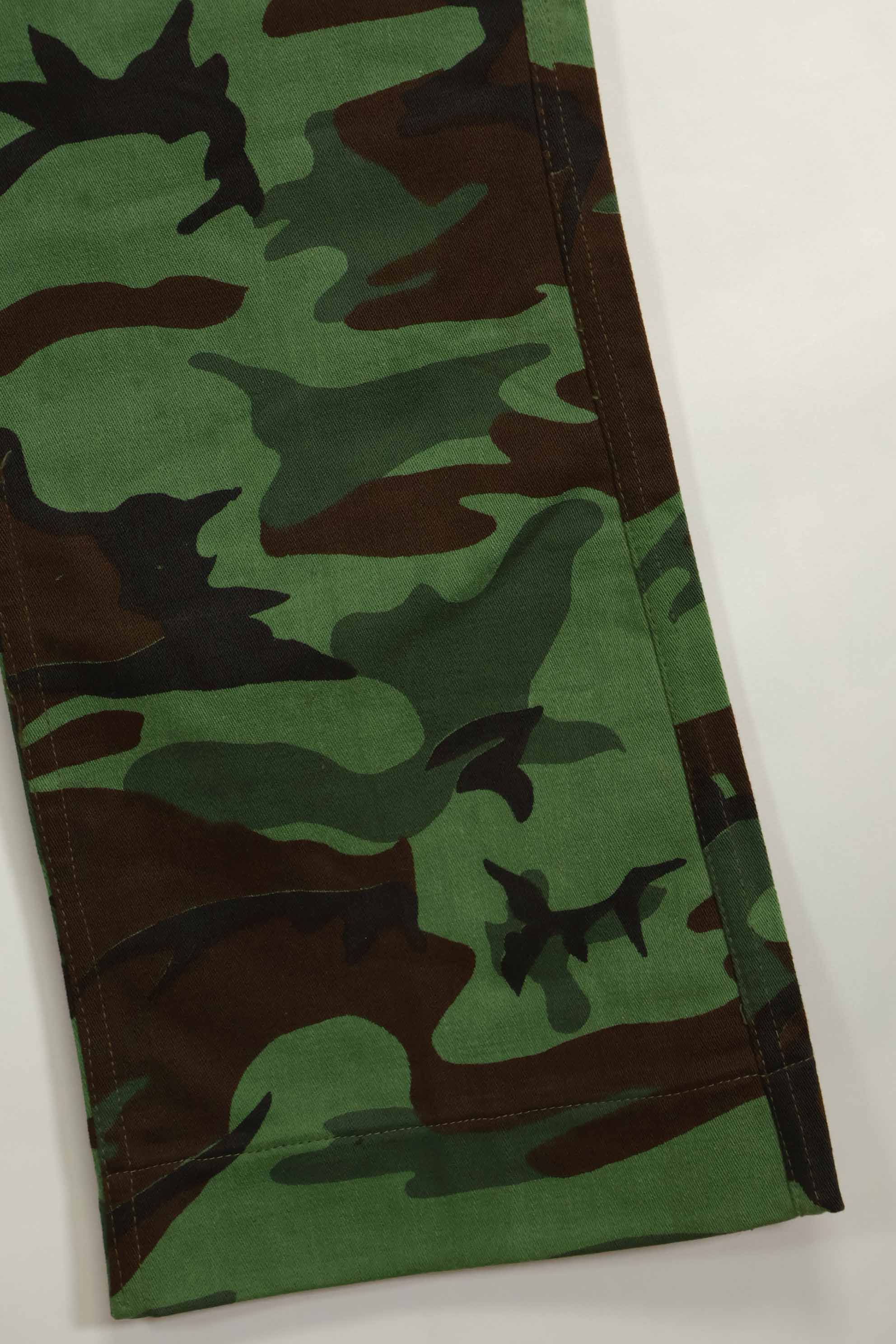 1960年代　米軍アドバイザー　ARVN　BDQレンジャー　女性用　リーフ迷彩パンツ　未使用品