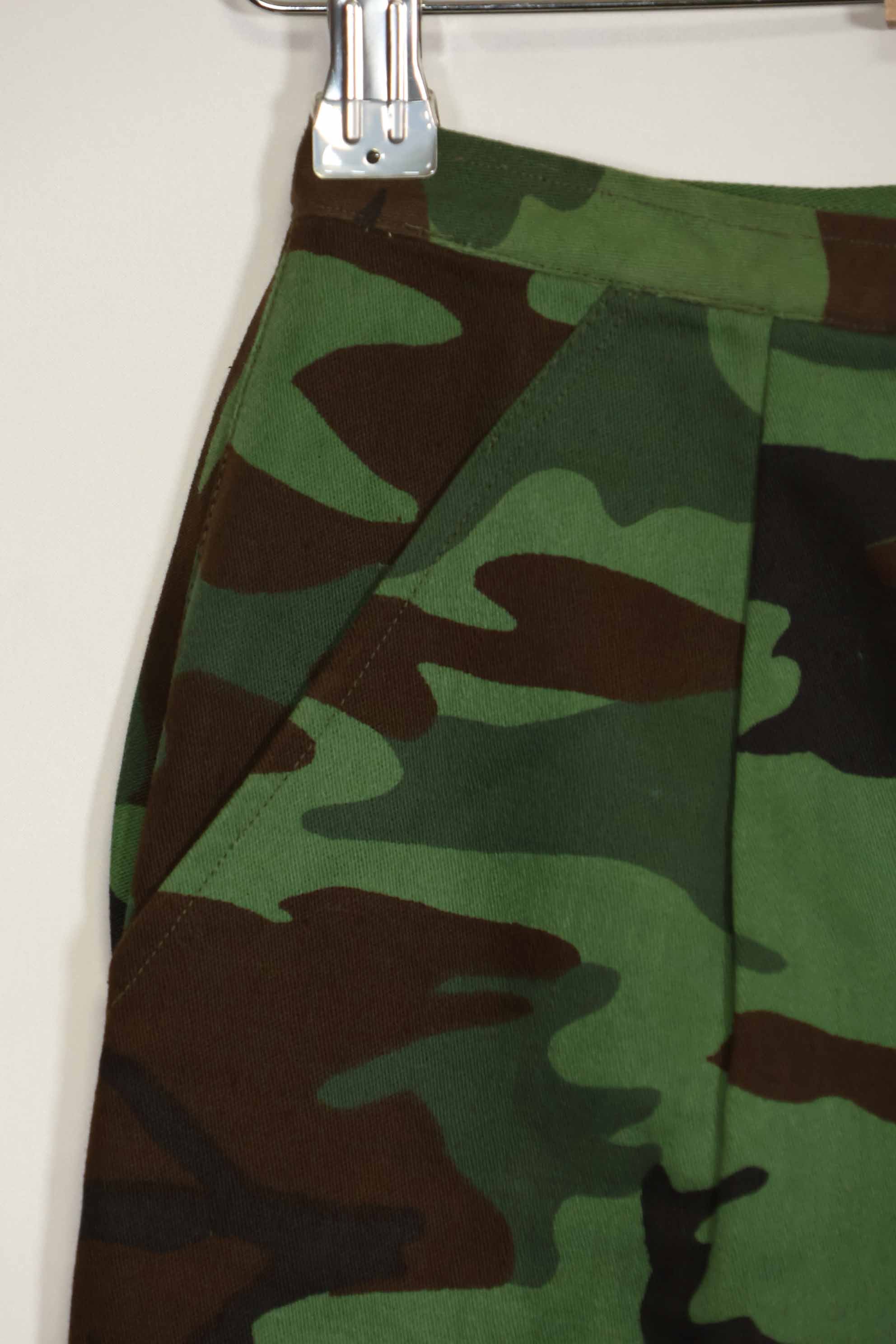 1960年代　米軍アドバイザー　ARVN　BDQレンジャー　女性用　リーフ迷彩パンツ　未使用品