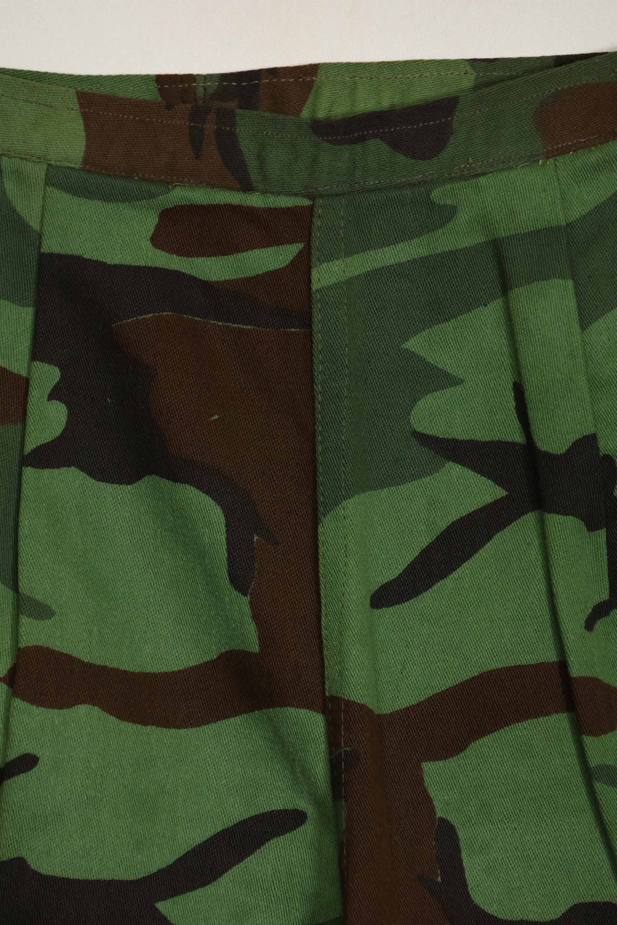 1960年代　米軍アドバイザー　ARVN　BDQレンジャー　女性用　リーフ迷彩パンツ　未使用品