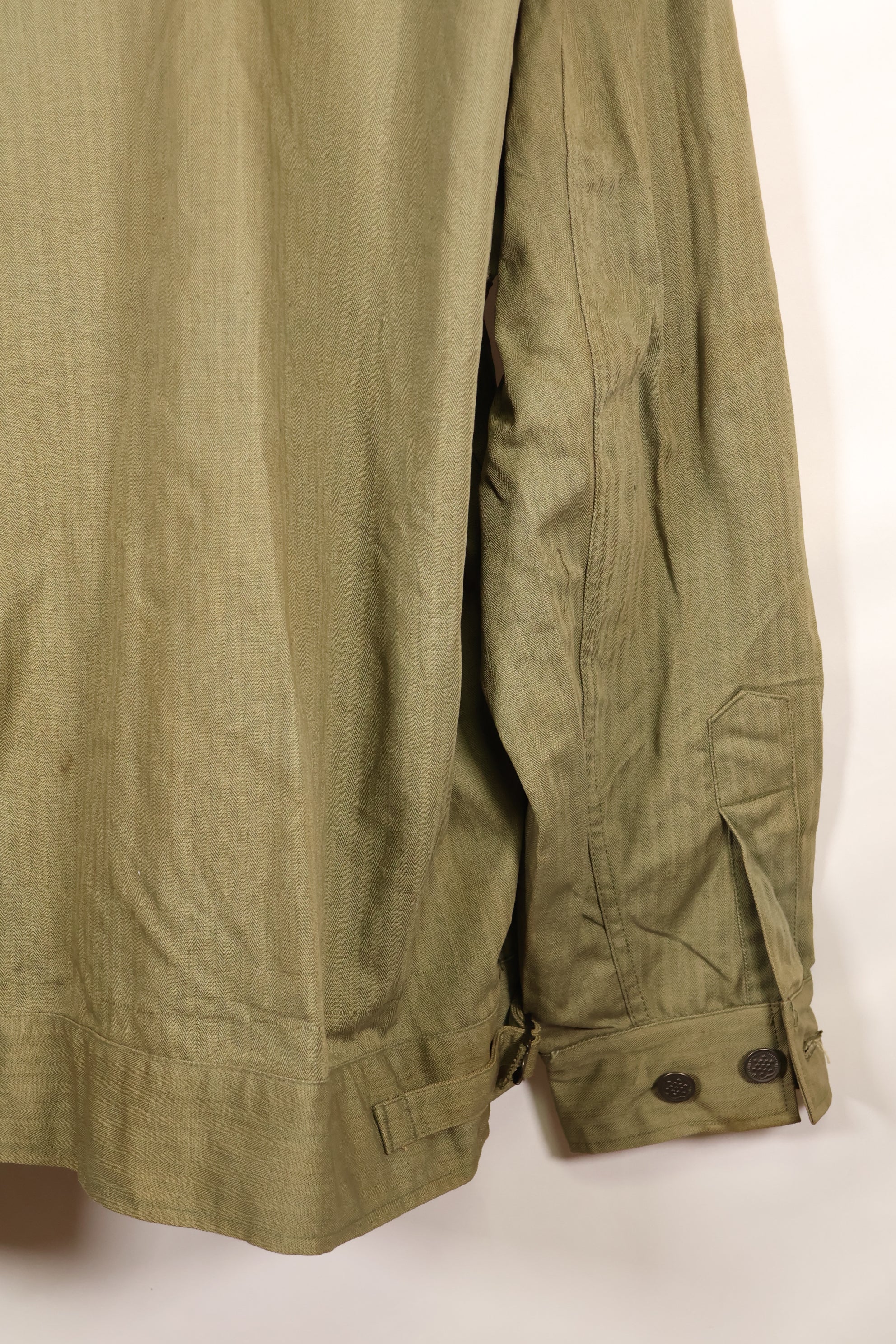 1940s 44R U.S. Army M-41 HBT utility jacket, almost unused.