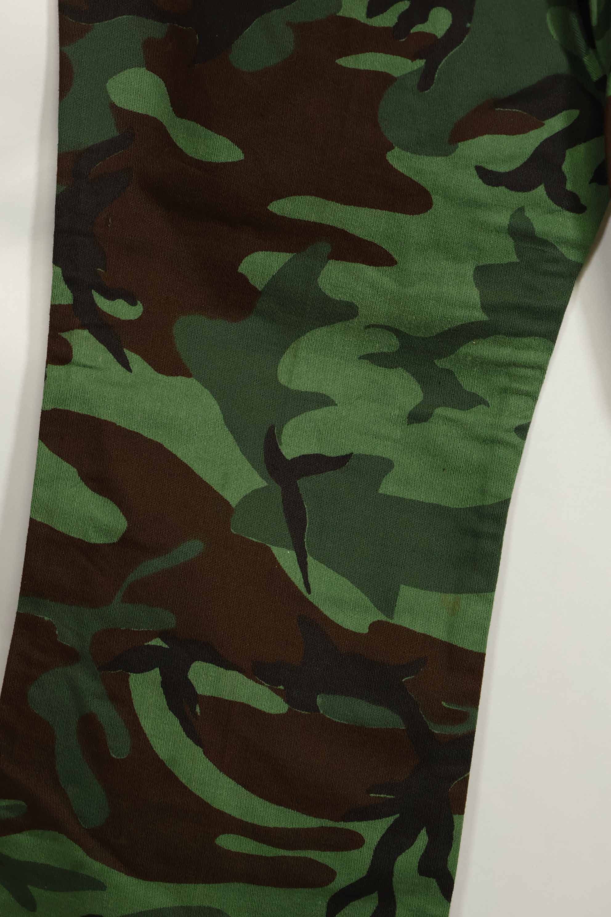 1960年代　米軍アドバイザー　ARVN　BDQレンジャー　女性用　リーフ迷彩パンツ　未使用品