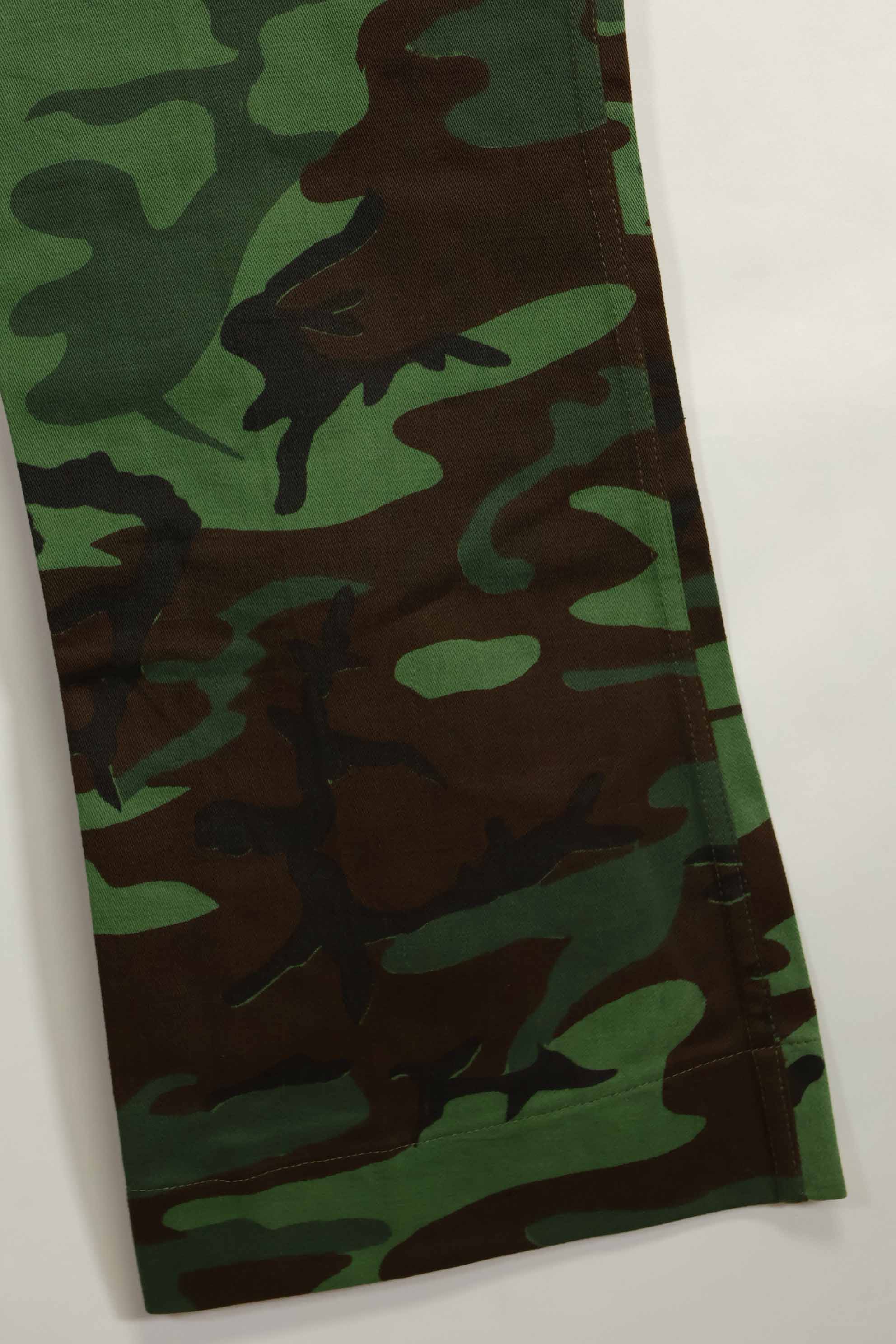 1960年代　米軍アドバイザー　ARVN　BDQレンジャー　女性用　リーフ迷彩パンツ　未使用品