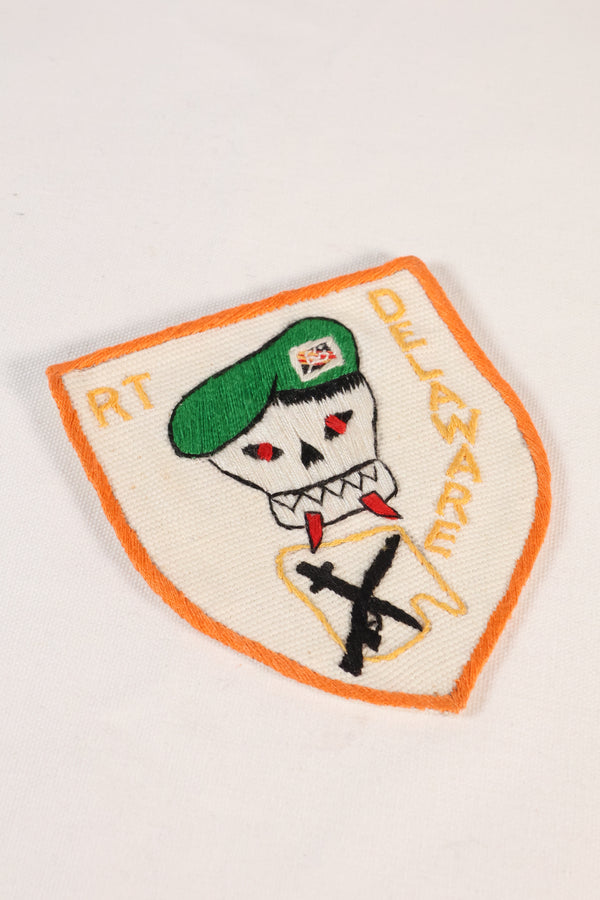 Circa 1969-1970 2nd Generation MACV SOG RT DELAWARE Recon Team Patch