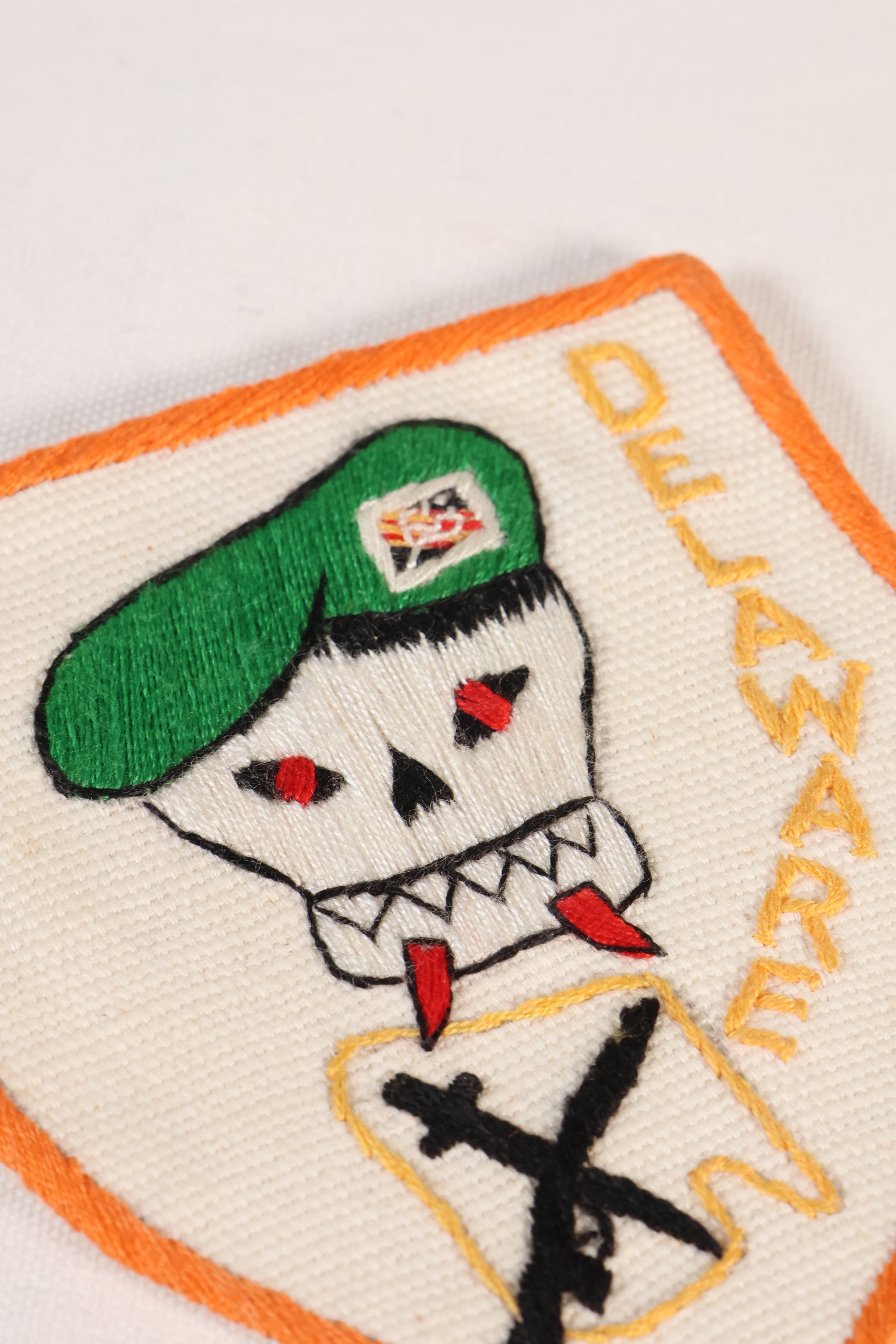 Circa 1969-1970 2nd Generation MACV SOG RT DELAWARE Recon Team Patch