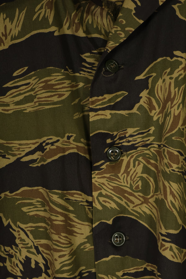 実物　沖縄タイガー　タイガーストライプ　ハンティングジャケット　中古品