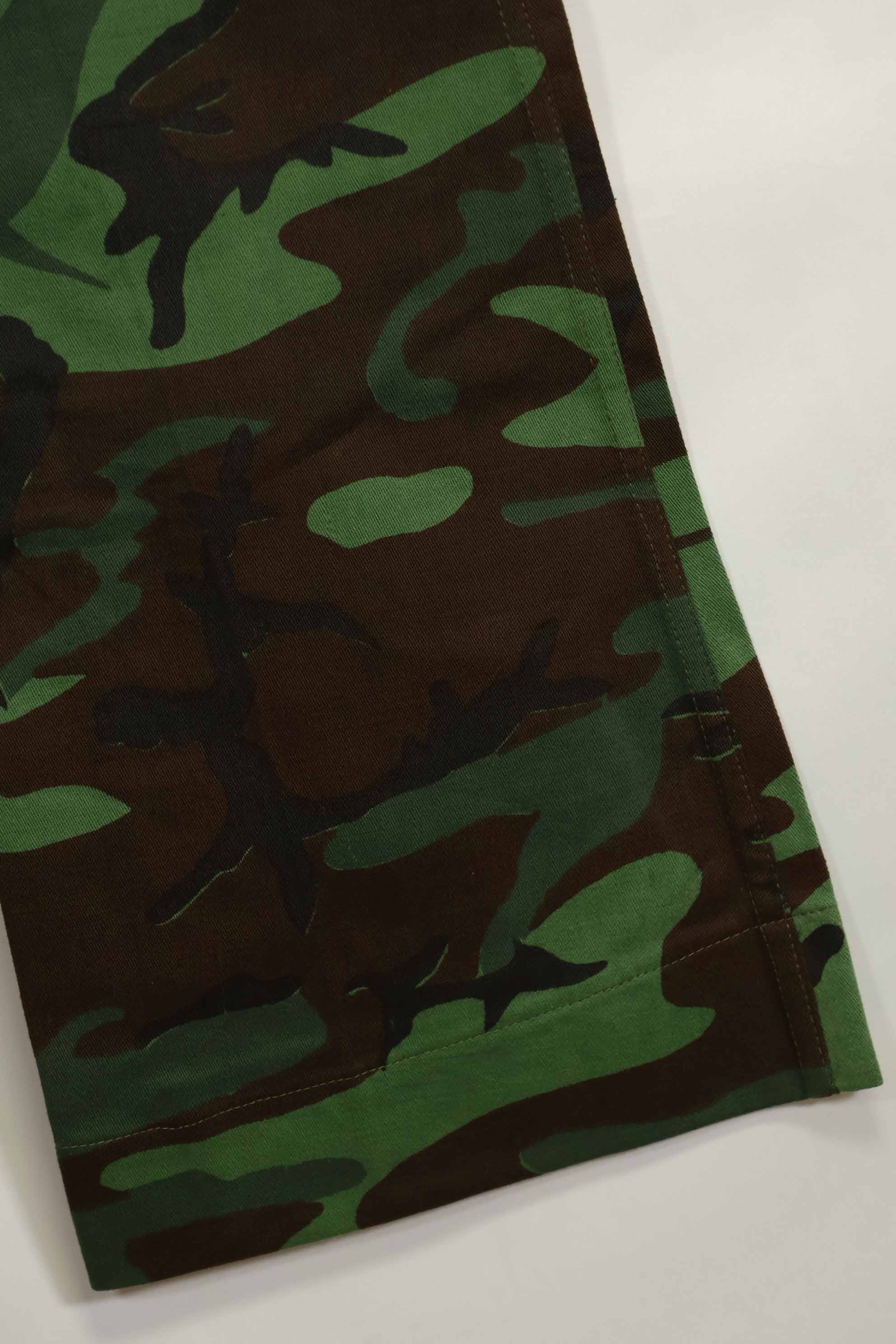 1960年代　米軍アドバイザー　ARVN　BDQレンジャー　女性用　リーフ迷彩パンツ　未使用品