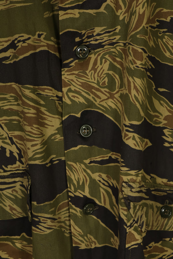 実物　沖縄タイガー　タイガーストライプ　ハンティングジャケット　中古品