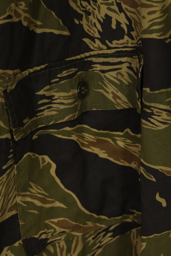 実物　沖縄タイガー　タイガーストライプ　ハンティングジャケット　中古品