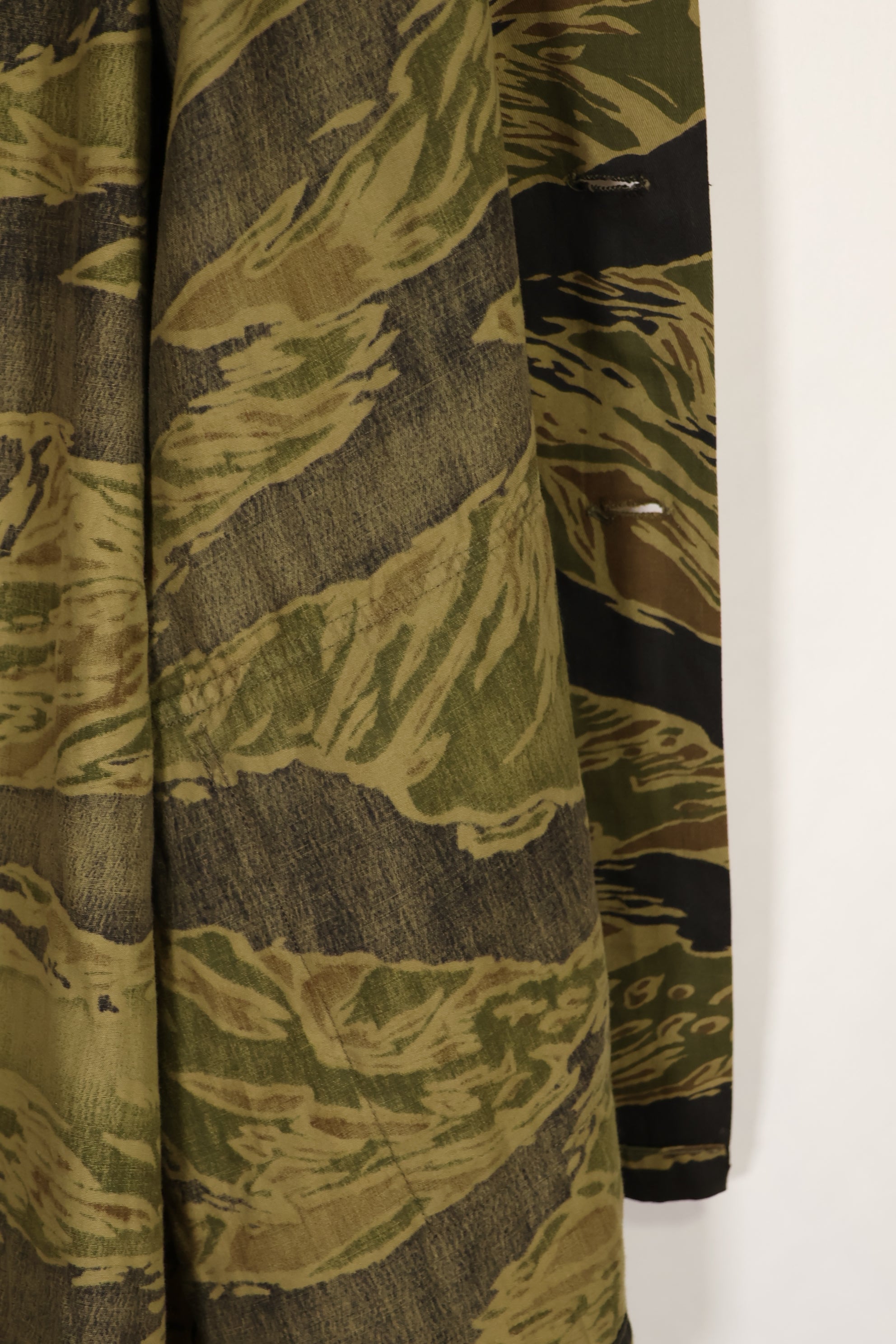 実物　沖縄タイガー　タイガーストライプ　ハンティングジャケット　中古品