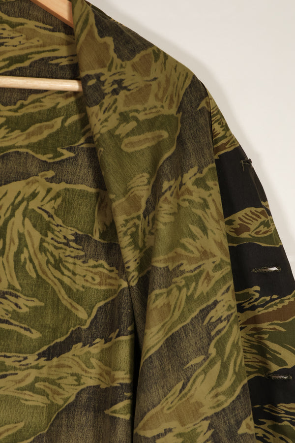 実物　沖縄タイガー　タイガーストライプ　ハンティングジャケット　中古品