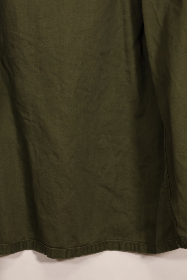 1967年契約　17 1/2 × 36 USMC　アメリカ海兵隊　OG-107 ユーティリティシャツ　中古品　大きめサイズ