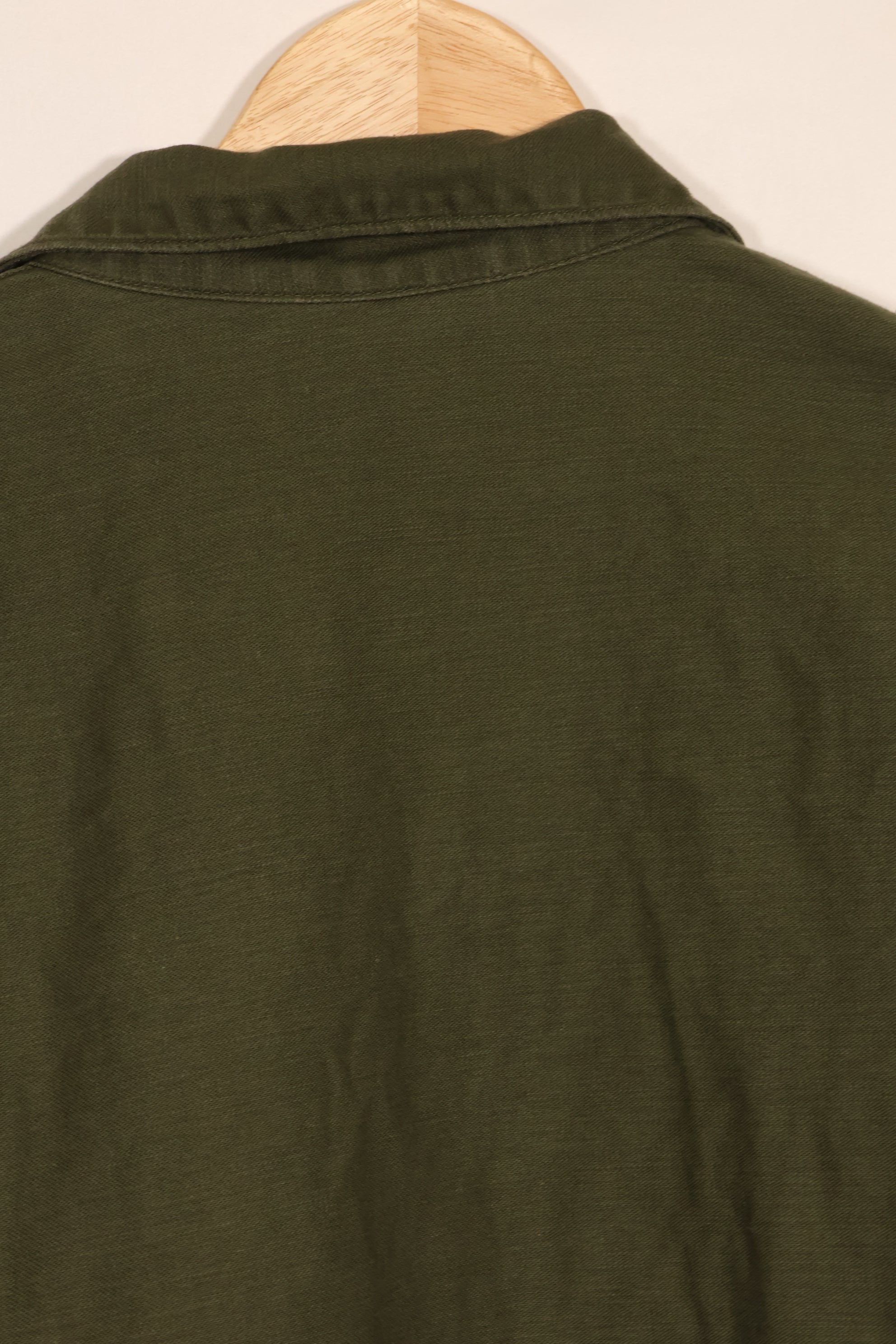 1967年契約　17 1/2 × 36 USMC　アメリカ海兵隊　OG-107 ユーティリティシャツ　中古品　大きめサイズ