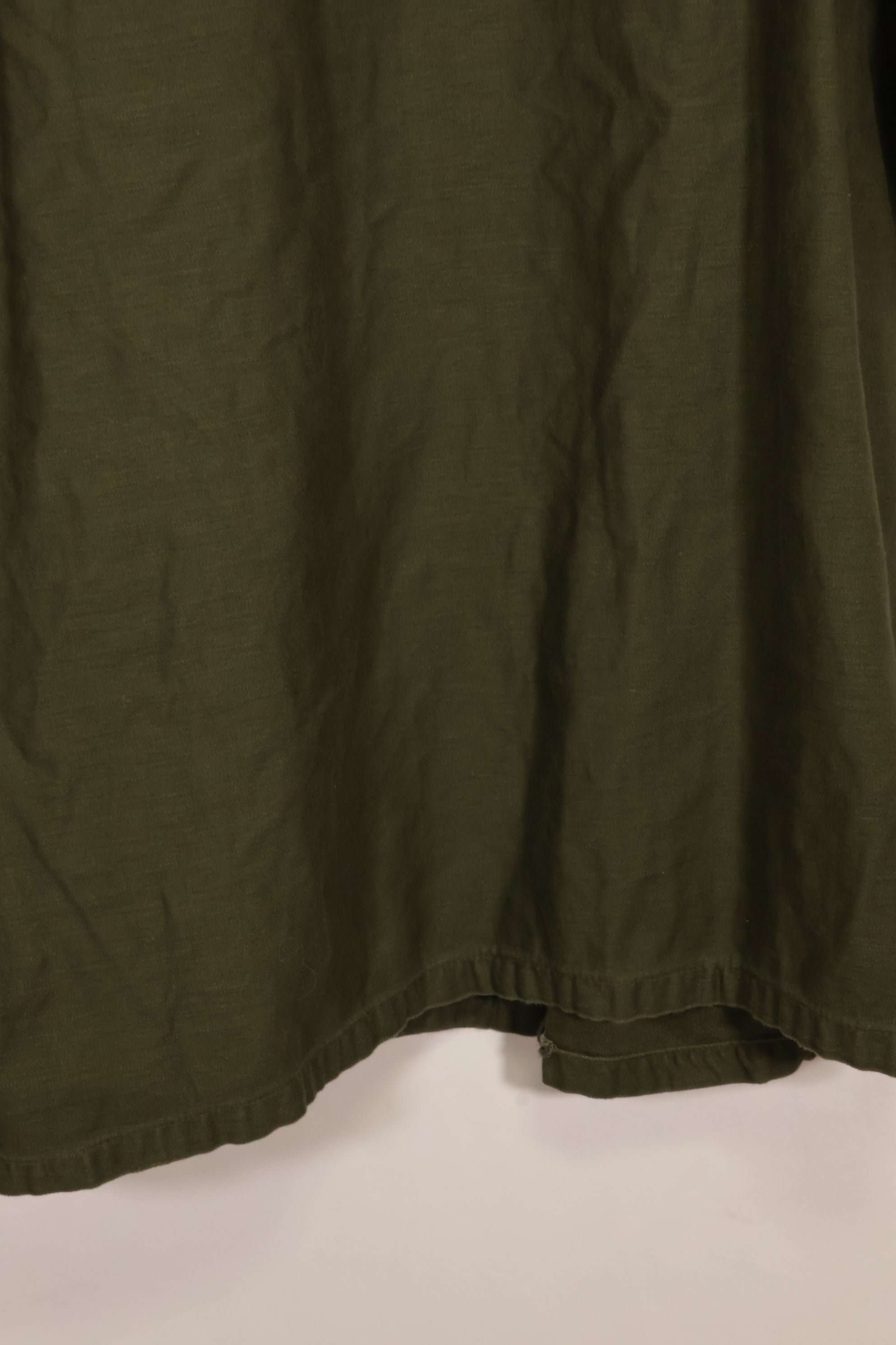 1967年契約　17 1/2 × 36 USMC　アメリカ海兵隊　OG-107 ユーティリティシャツ　中古品　大きめサイズ