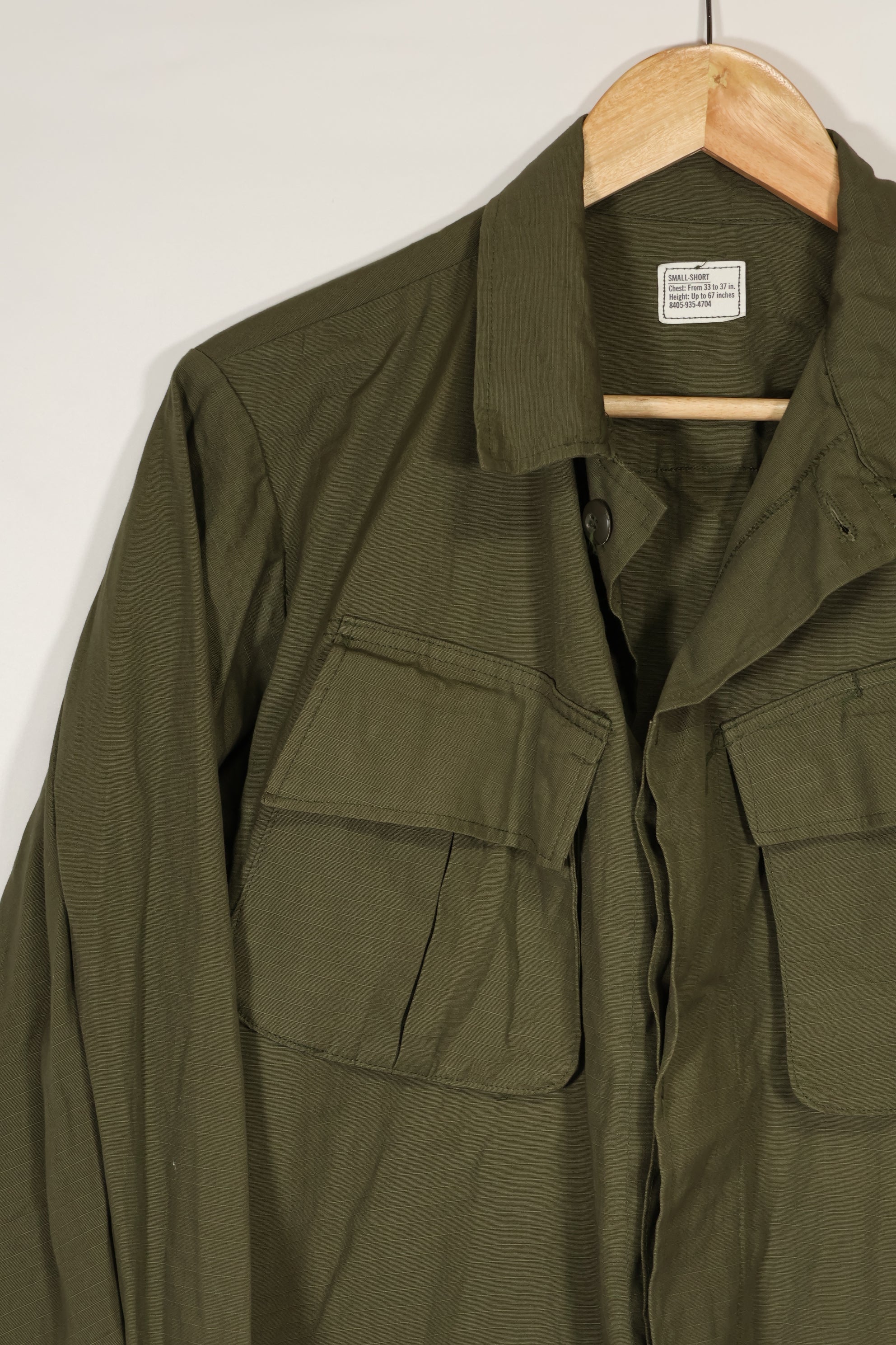 実物　1970年代　4th Model ジャングルファティーグ　デッドストック　Small-Short