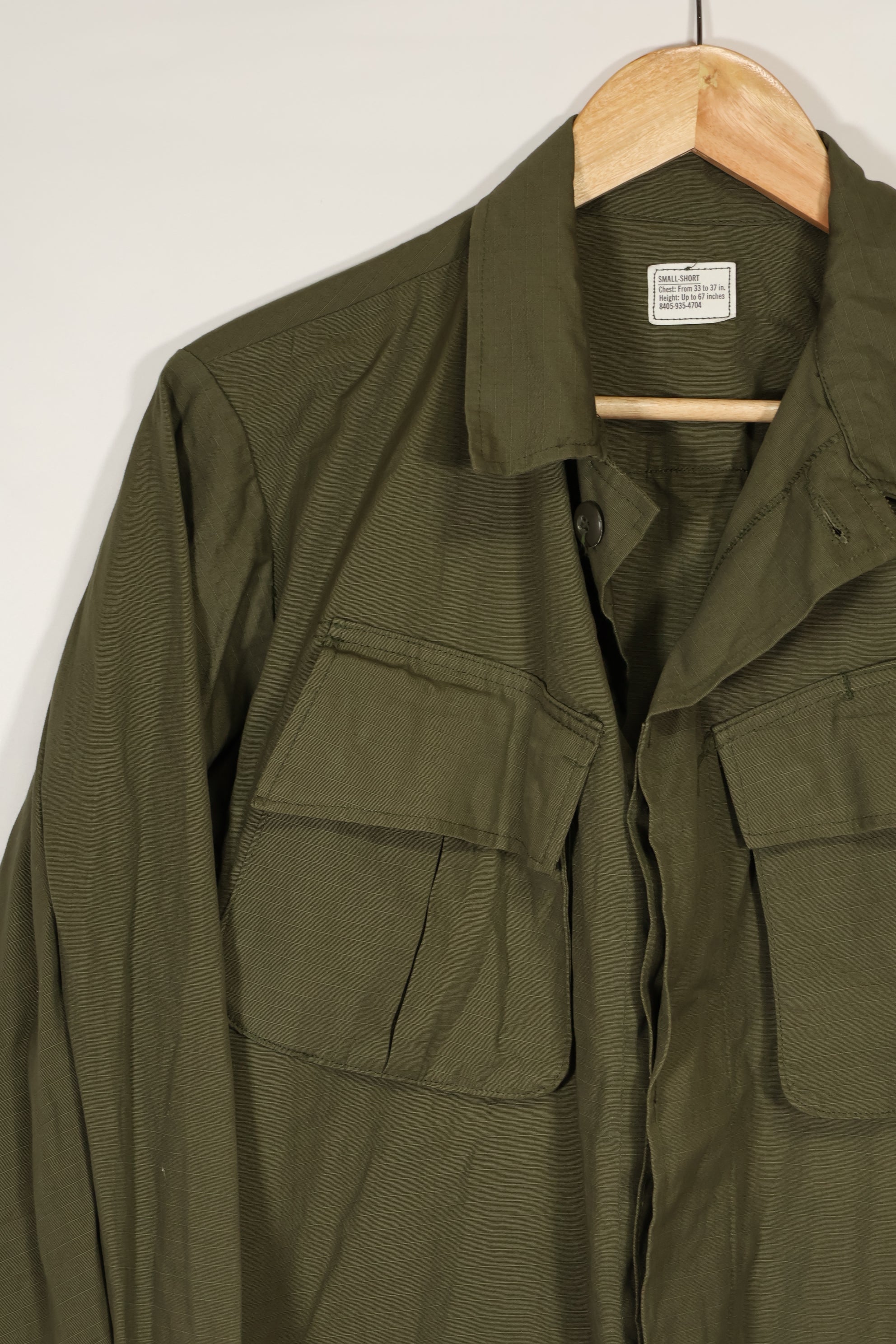 実物　1970年代　4th Model ジャングルファティーグ　デッドストック　Small-Short