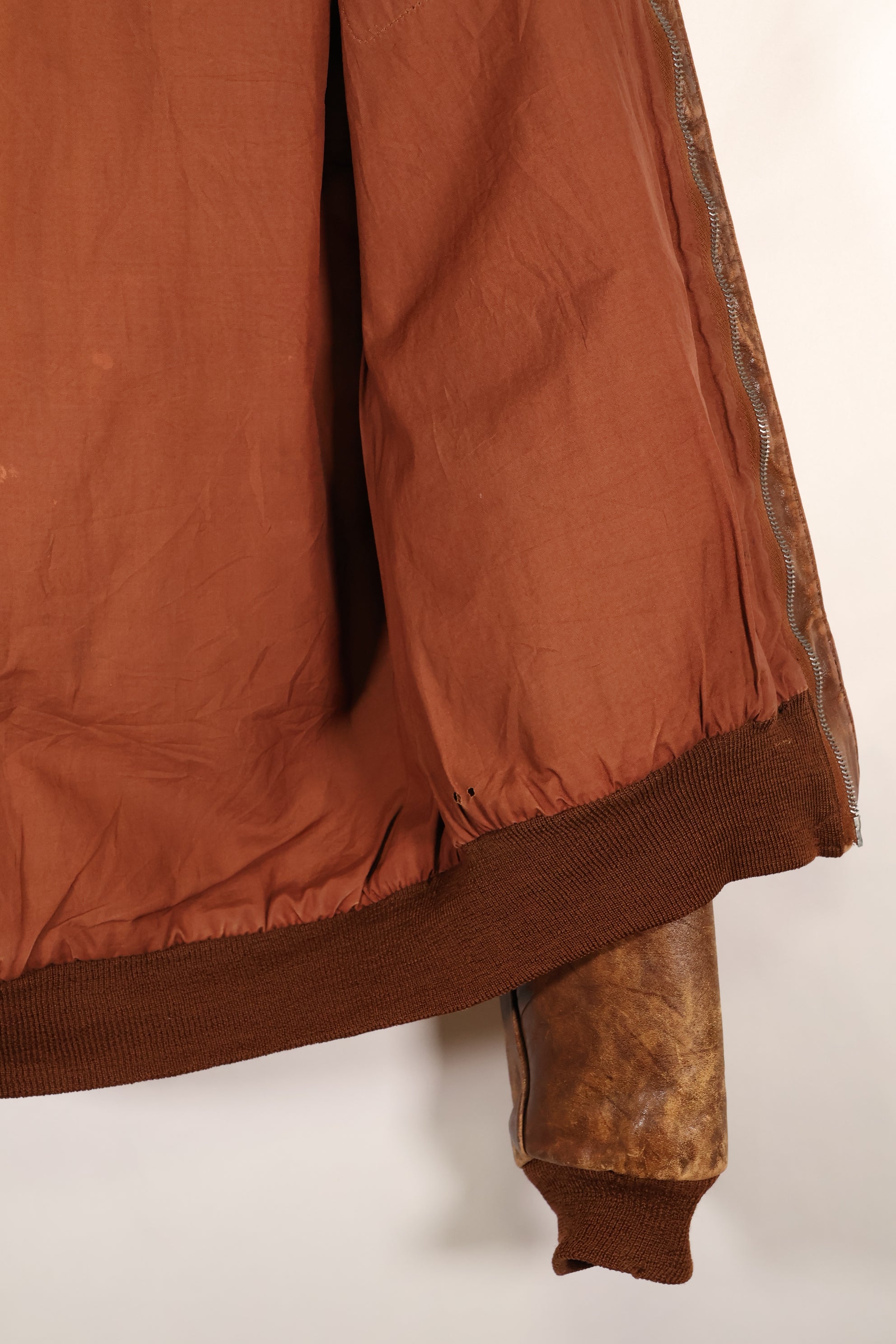 1940 年代 42 码美国空军 A-2 飞行夹克 Rough Wear Clothing Co.