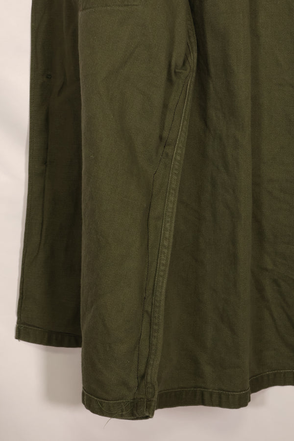 1967 Contract 17 1/2 x 36 USMC US Marine Corps short sleeve OG-107 utility shirt, used, large size.