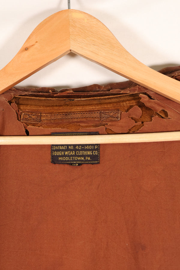 1940 年代 42 码美国空军 A-2 飞行夹克 Rough Wear Clothing Co.