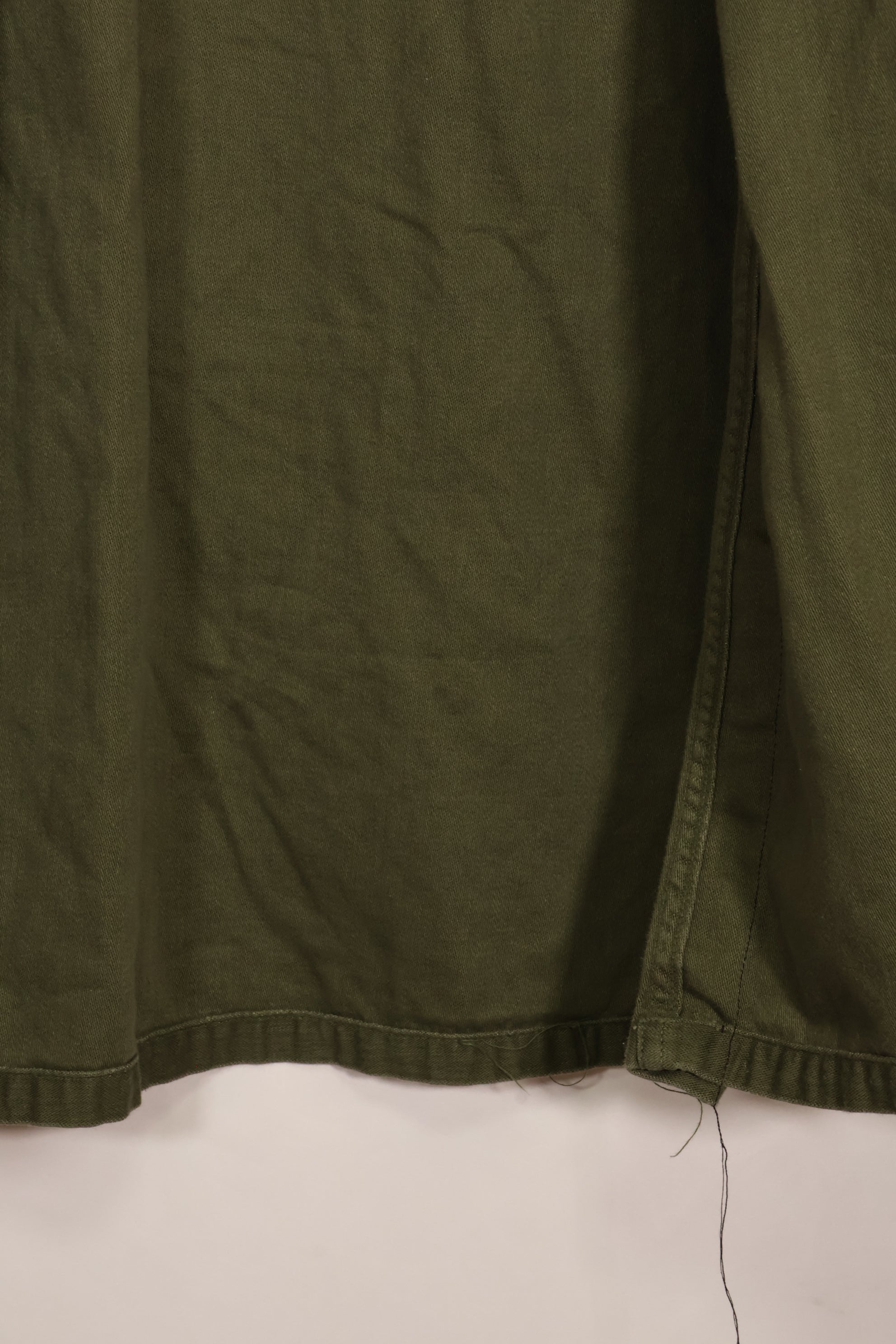 1967 Contract 17 1/2 x 36 USMC US Marine Corps short sleeve OG-107 utility shirt, used, large size.