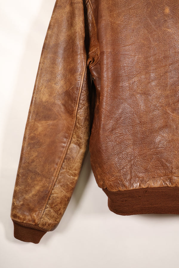 1940 年代 42 码美国空军 A-2 飞行夹克 Rough Wear Clothing Co.