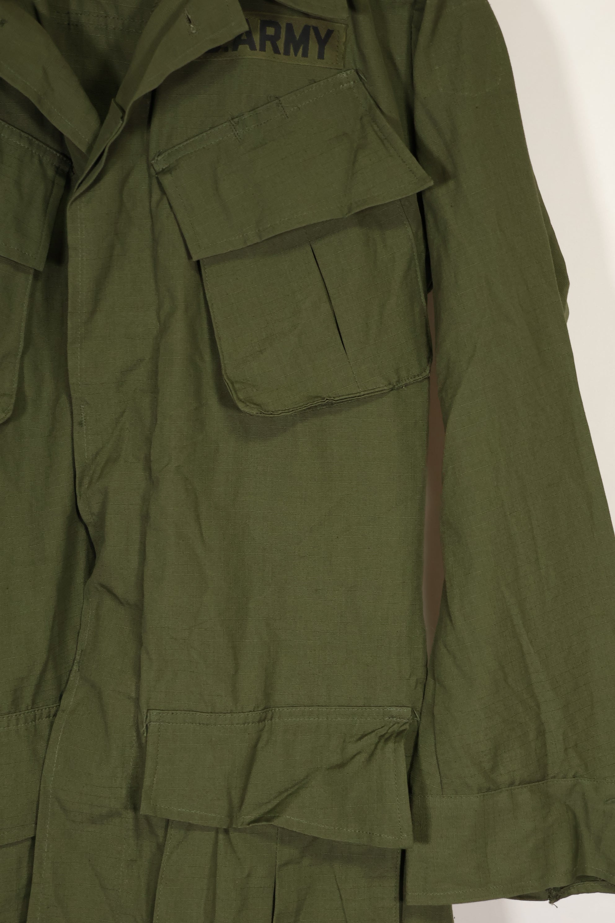 実物　1970年製　4th Model ジャングルファティーグ　ほぼ未使用品　X-S-R