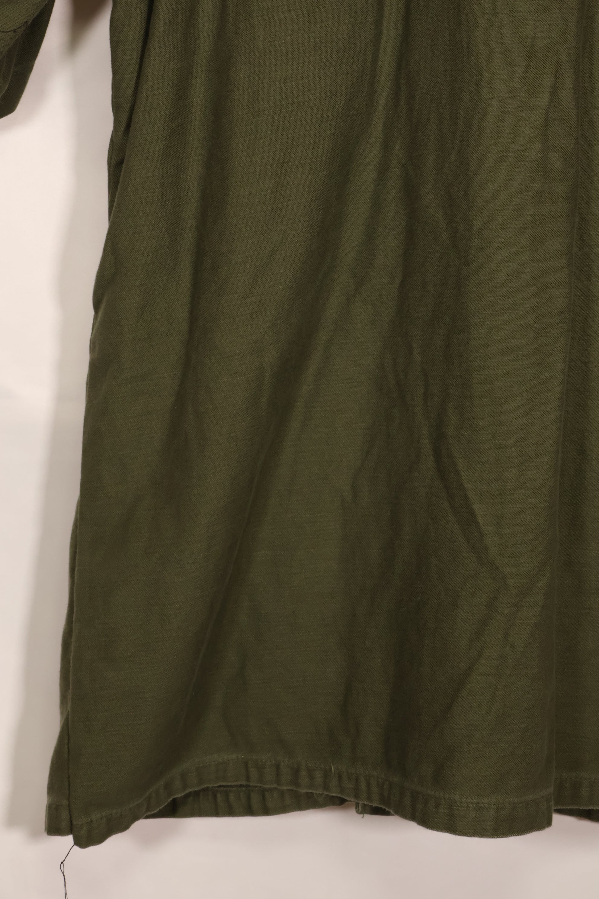 1967 Contract 17 1/2 x 36 USMC US Marine Corps short sleeve OG-107 utility shirt, used, large size.