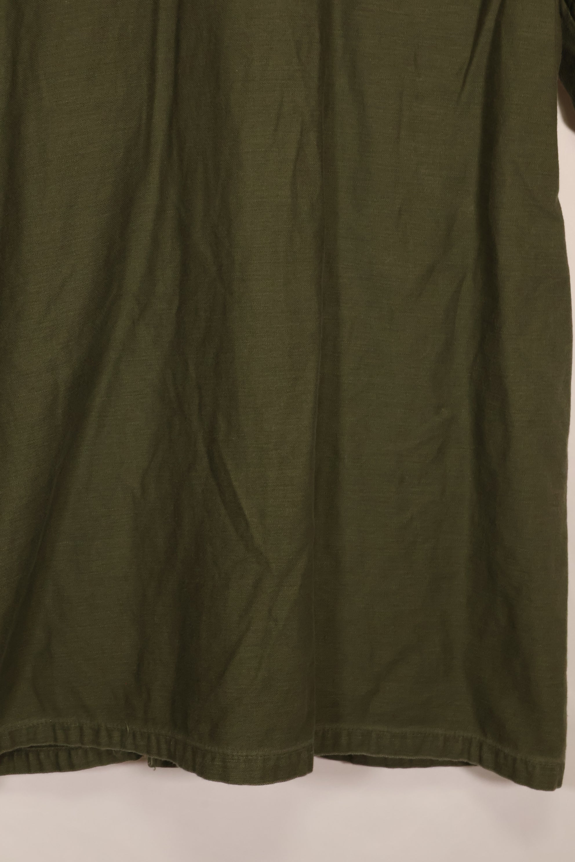 1967 Contract 17 1/2 x 36 USMC US Marine Corps short sleeve OG-107 utility shirt, used, large size.