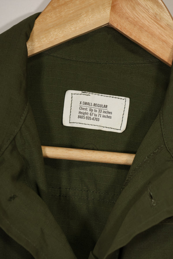 実物　1970年製　4th Model ジャングルファティーグ　ほぼ未使用品　X-S-R