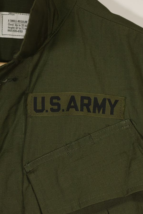実物　1970年製　4th Model ジャングルファティーグ　ほぼ未使用品　X-S-R