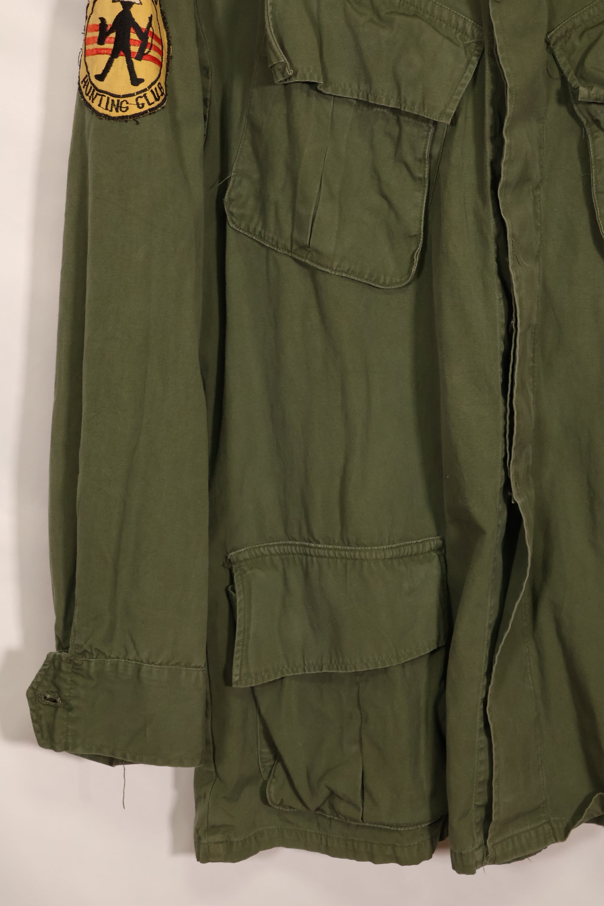 1967 Contract L-R 3rd Model Jungle Fatigue Veteran Jacket Used