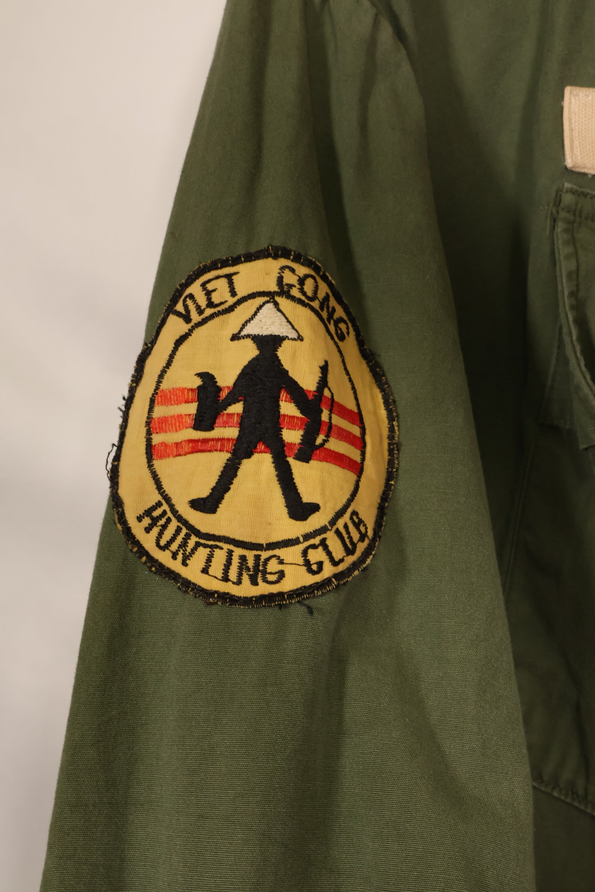 1967 Contract L-R 3rd Model Jungle Fatigue Veteran Jacket Used