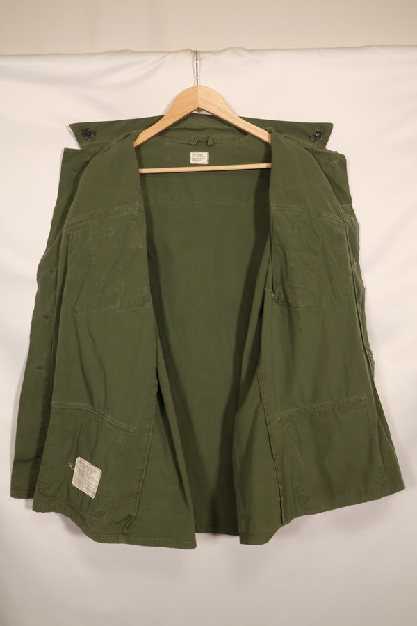 1967 Contract L-R 3rd Model Jungle Fatigue Veteran Jacket Used