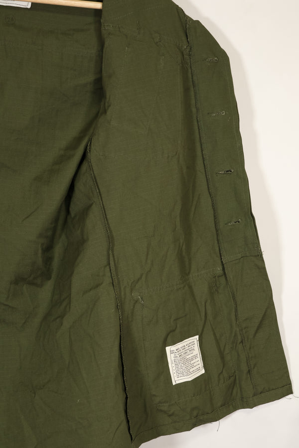 実物　1970年製　4th Model ジャングルファティーグ　ほぼ未使用品　X-S-R