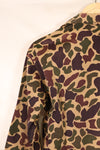 1960年代初頭　A-M程度　CIDG　ベオガム迷彩　Aisanカット　シャツ　ローカルメイド Frog Skin迷彩　中古品