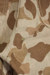 1940s U.S. Marine Corps P-42 Frogskin camouflage pants with local modifications, good condition, used.
