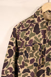 1960年代前半　A-M相当　CIDG　ベオガム迷彩　Asianカット　シャツ　ローカルメイド Frog Skin迷彩　中古品