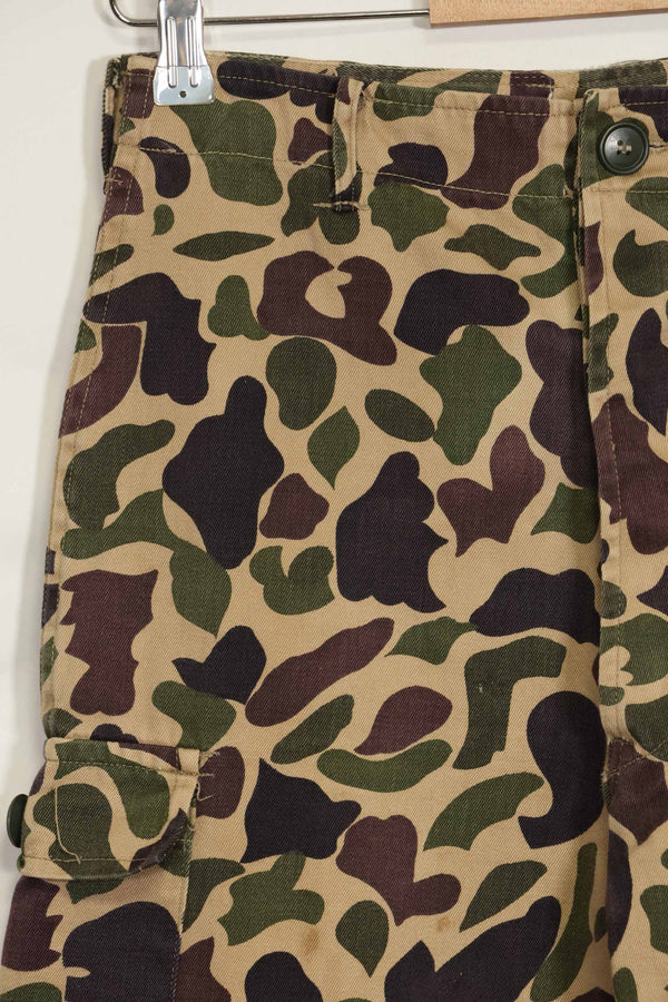 1960年代　CIDG　ベオガム迷彩　パンツ　ローカルメイド フロッグスキン迷彩　中古品