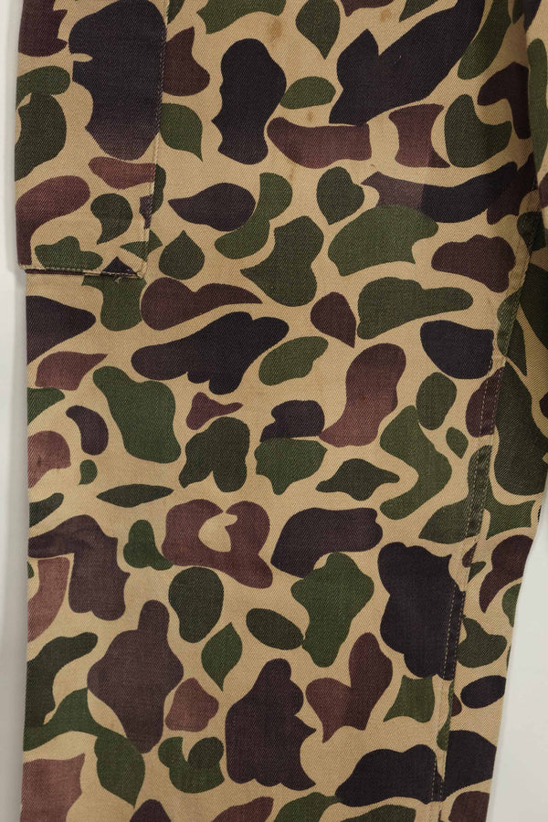 1960年代　CIDG　ベオガム迷彩　パンツ　ローカルメイド フロッグスキン迷彩　中古品