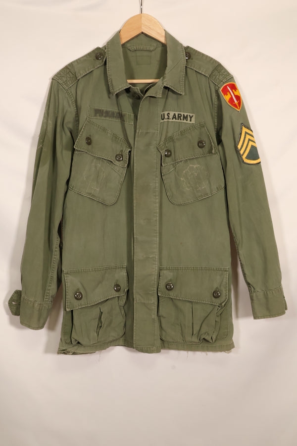 1962年〜64年契約　1st Model ジャングルファティーグ　ジャケット　MACV所属　中古品