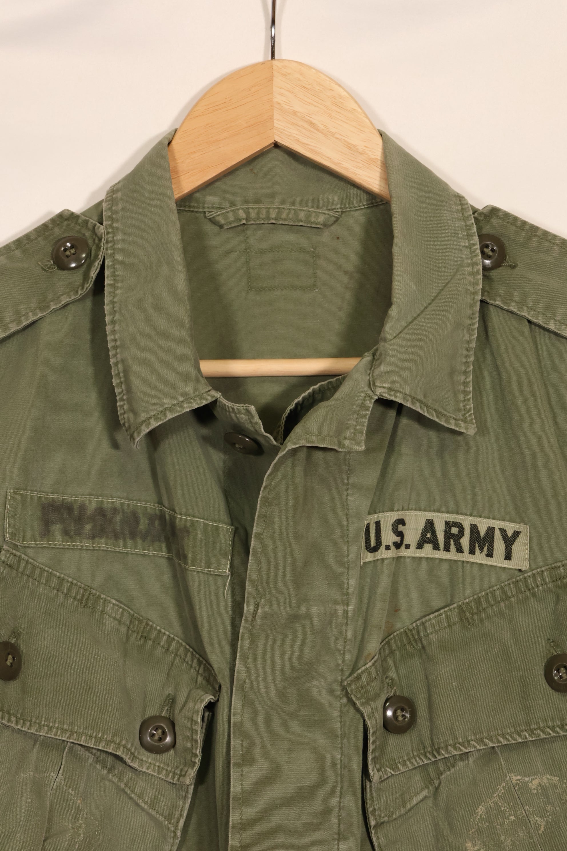 1962年〜64年契約　1st Model ジャングルファティーグ　ジャケット　MACV所属　中古品