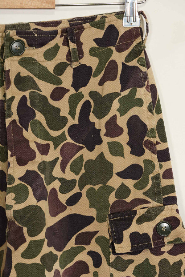 1960年代　CIDG　ベオガム迷彩　パンツ　ローカルメイド フロッグスキン迷彩　中古品