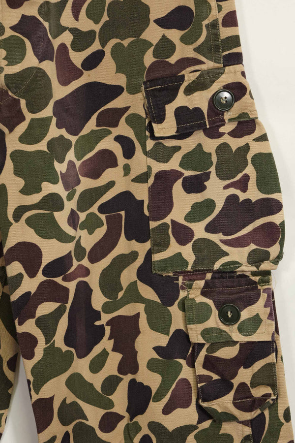 1960年代　CIDG　ベオガム迷彩　パンツ　ローカルメイド フロッグスキン迷彩　中古品