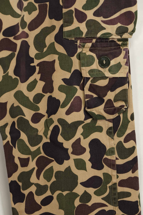 1960年代　CIDG　ベオガム迷彩　パンツ　ローカルメイド フロッグスキン迷彩　中古品