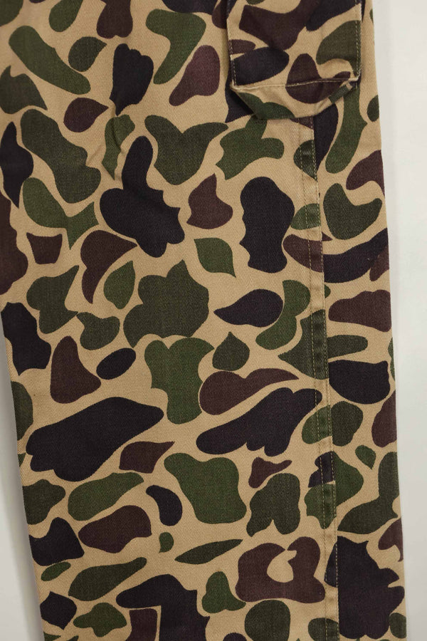1960年代　CIDG　ベオガム迷彩　パンツ　ローカルメイド フロッグスキン迷彩　中古品