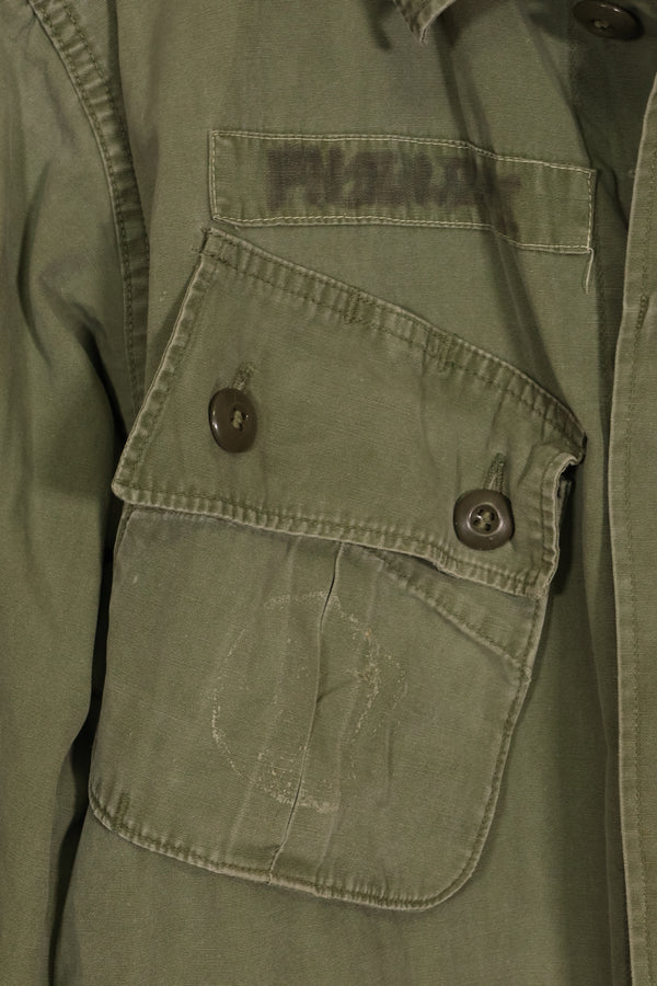 1962年〜64年契約　1st Model ジャングルファティーグ　ジャケット　MACV所属　中古品