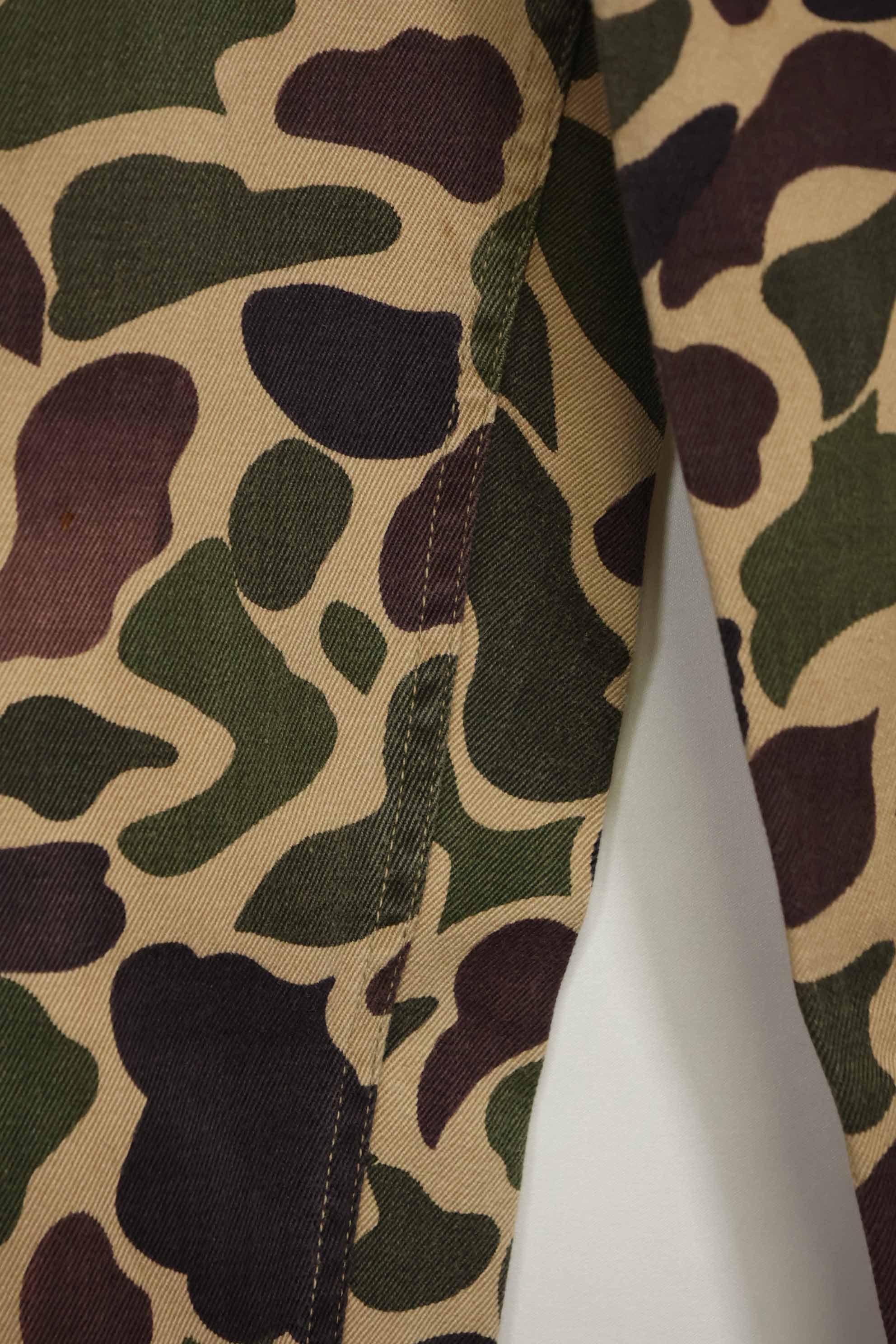 1960年代　CIDG　ベオガム迷彩　パンツ　ローカルメイド フロッグスキン迷彩　中古品