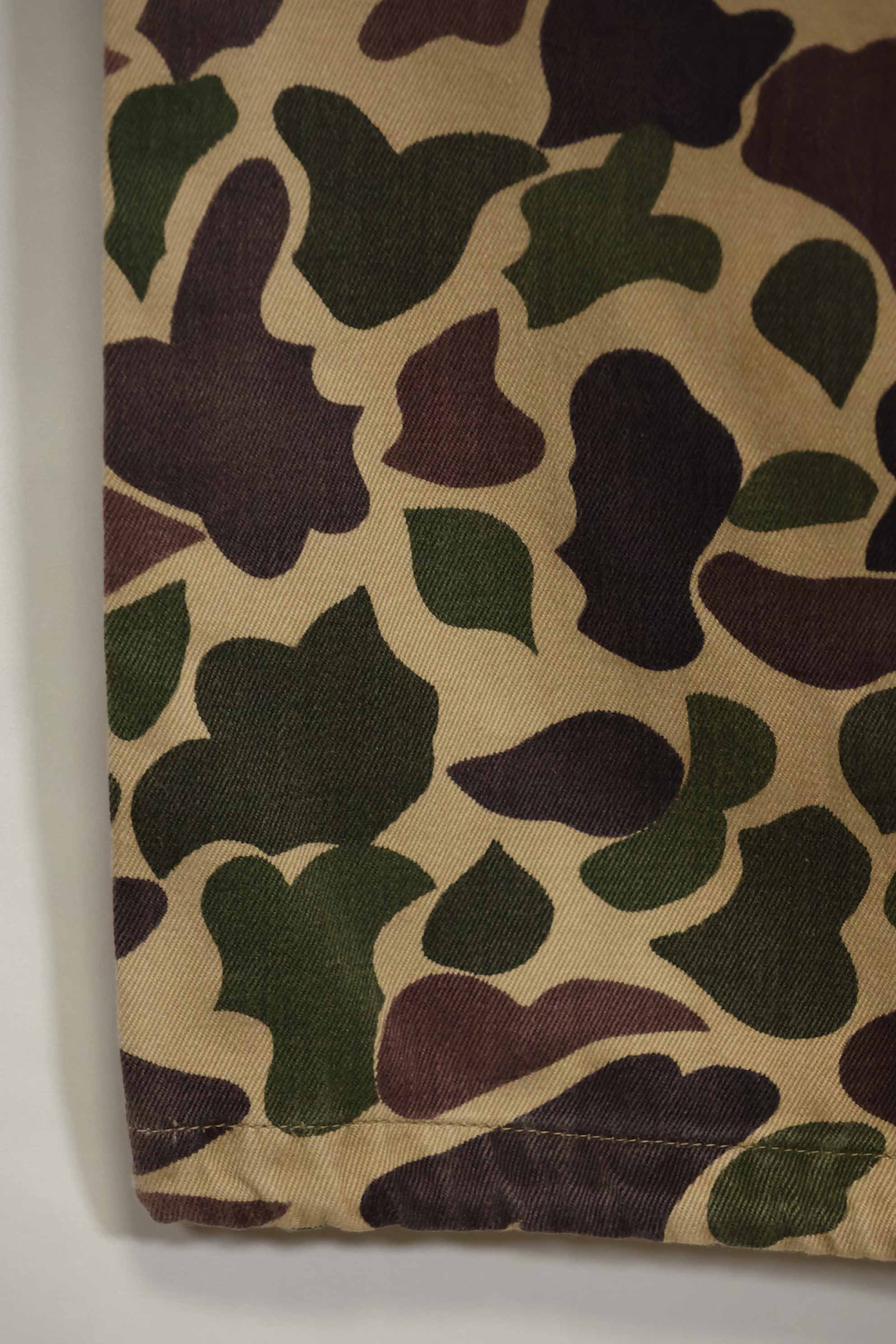 1960年代　CIDG　ベオガム迷彩　パンツ　ローカルメイド フロッグスキン迷彩　中古品