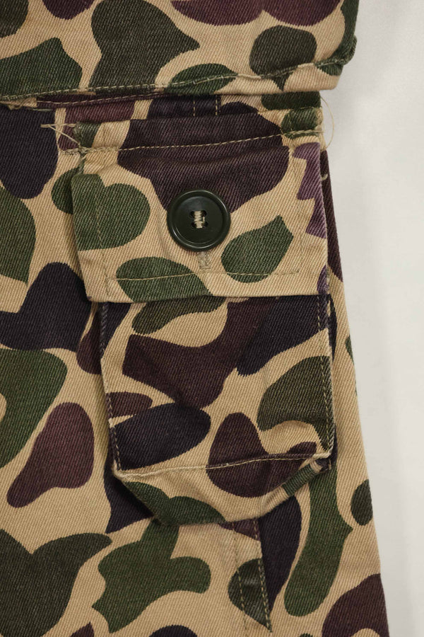 1960年代　CIDG　ベオガム迷彩　パンツ　ローカルメイド フロッグスキン迷彩　中古品