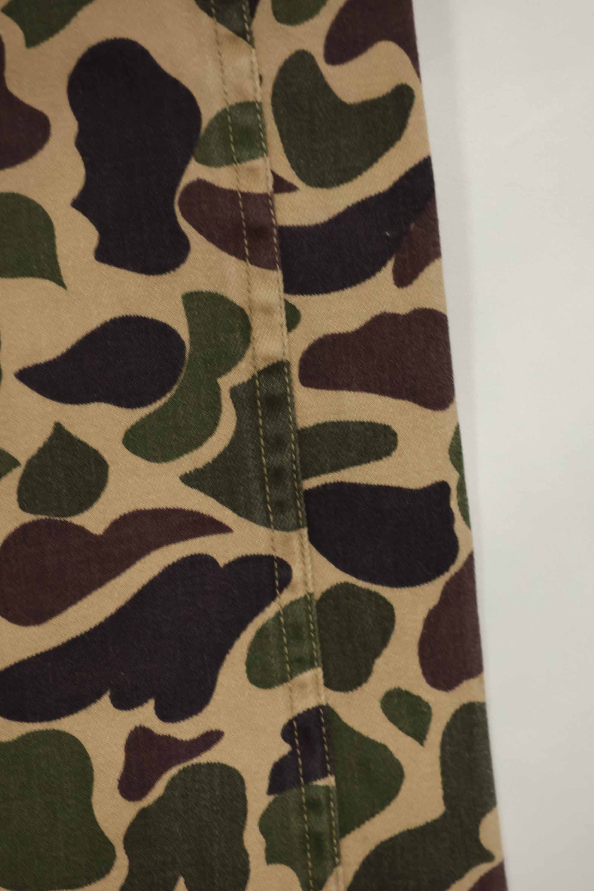 1960年代　CIDG　ベオガム迷彩　パンツ　ローカルメイド フロッグスキン迷彩　中古品